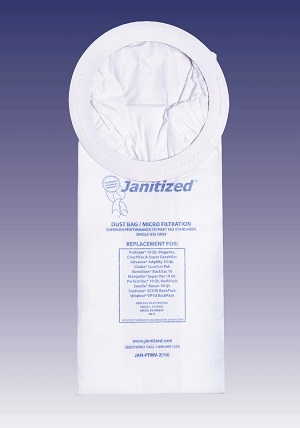 Janitized Proteam Paper Vacuum Bag 10/pkg