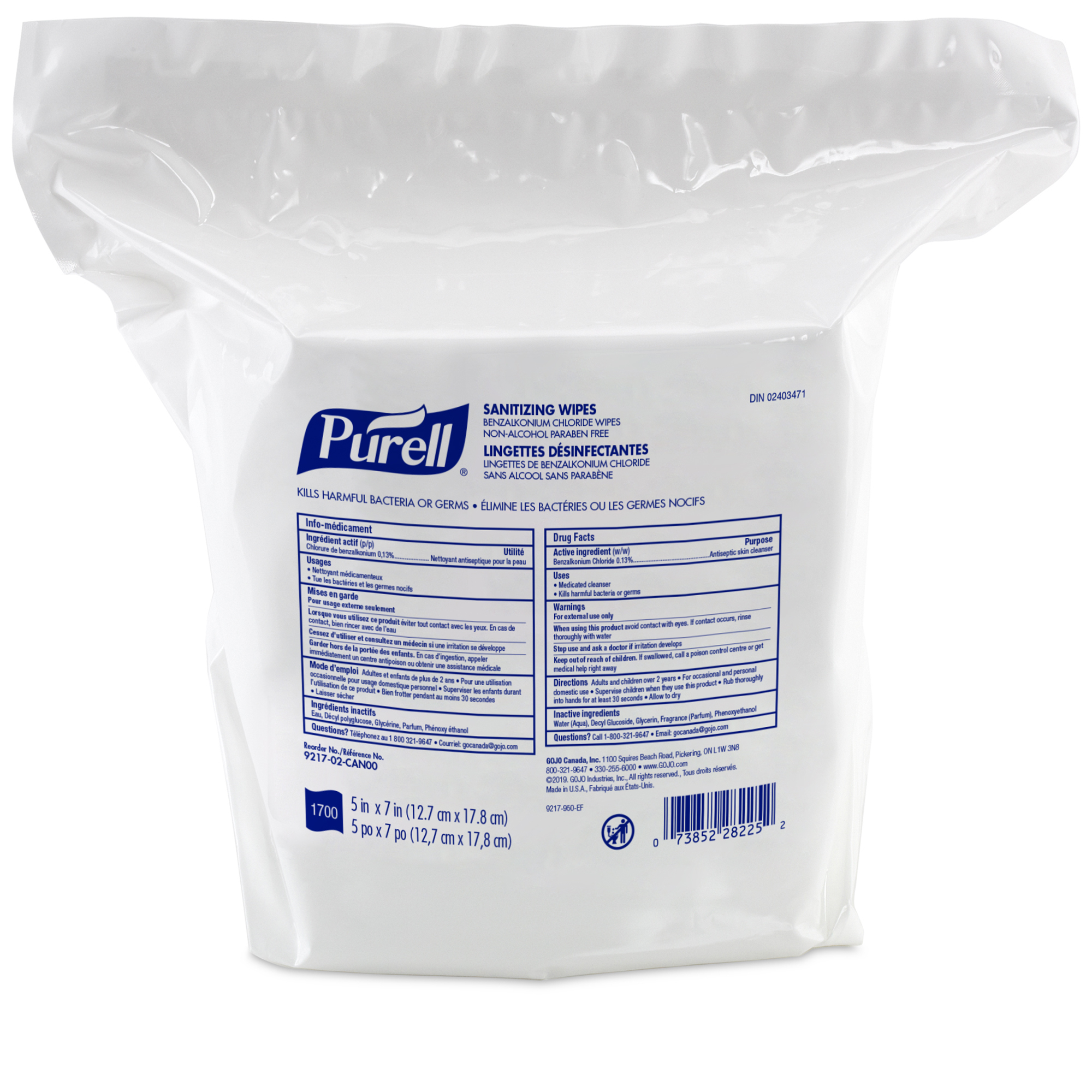 PURELL® Hand Sanitizing Wipes
