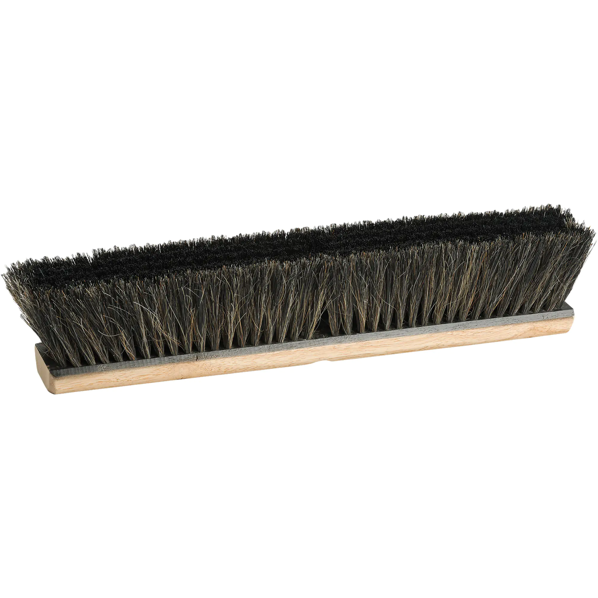 24" Horsehair/Synthetic Mix Push Broom - Medium Sweep
